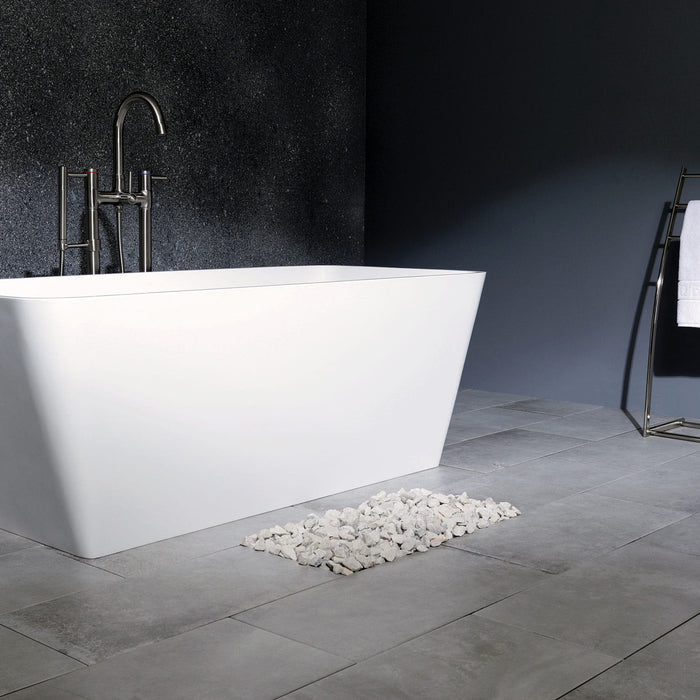 Bathtub Feature 5: Profile of the VRTSQ592722 solid surface bathtub