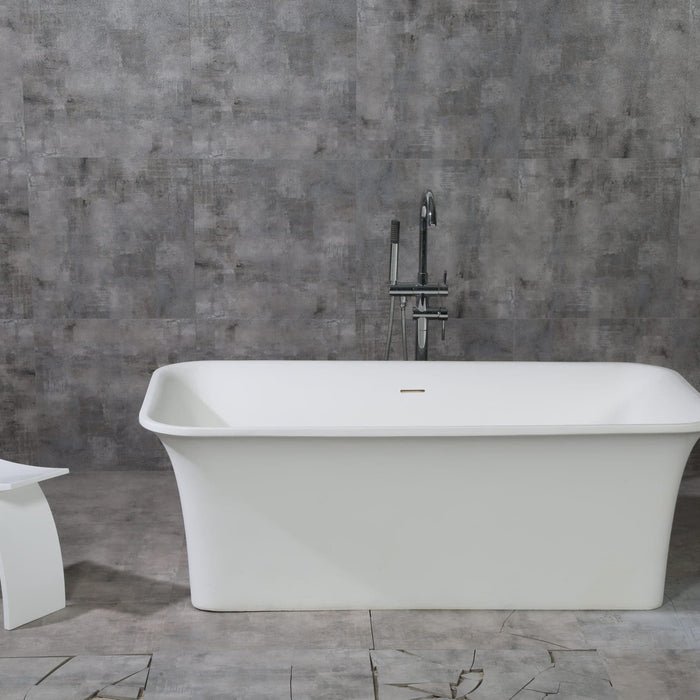 Love Your Tub with Aqua Eden's Solid Surface Tub, VRTSQ673624