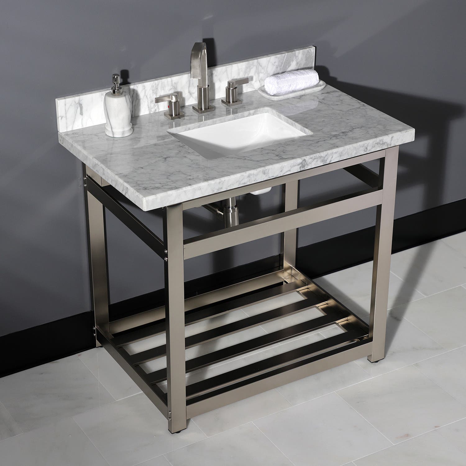 Tops and Sinks for Console Vanities Kingston Brass