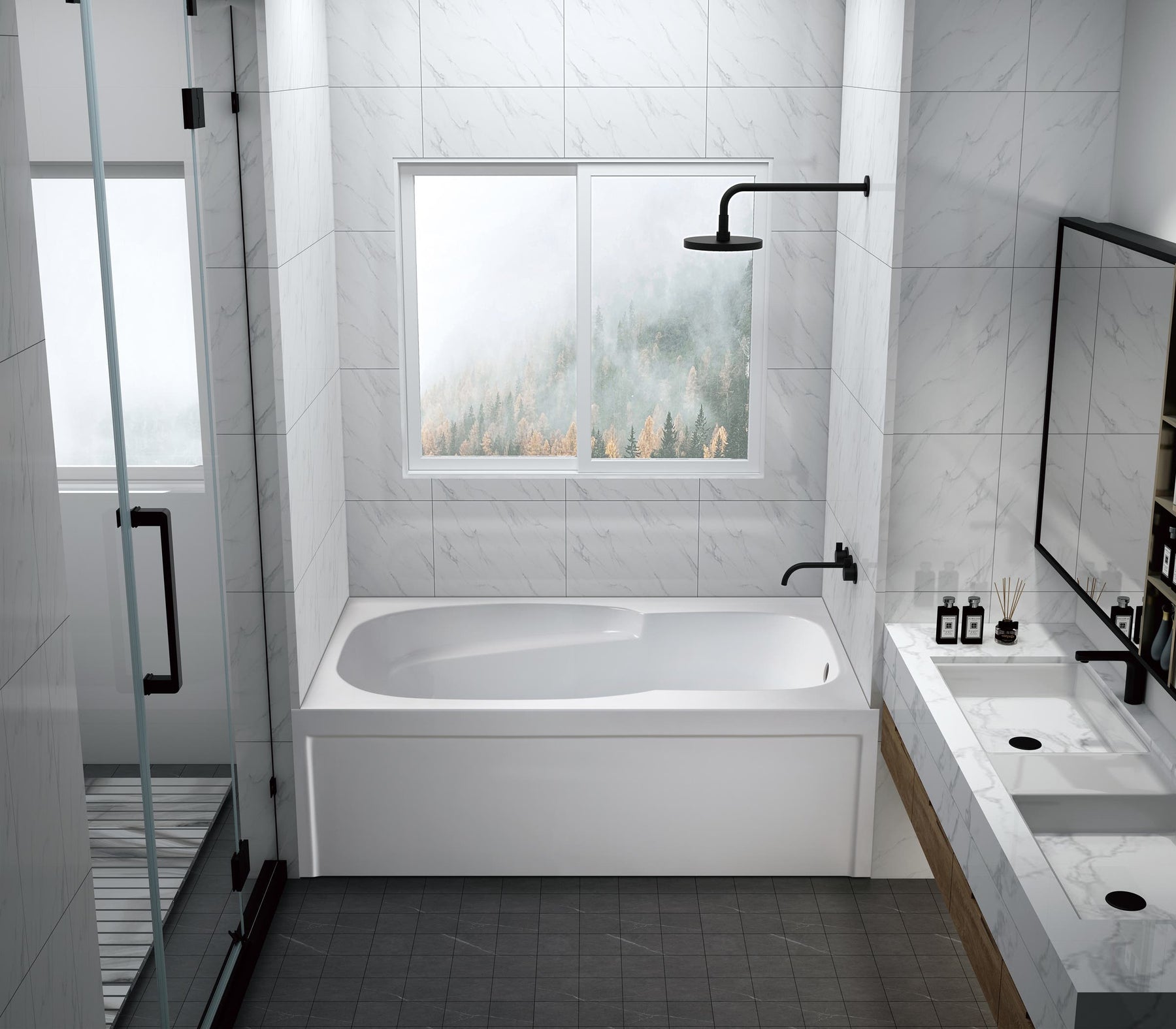 Consider an Alcove Bathtub for a Remodel