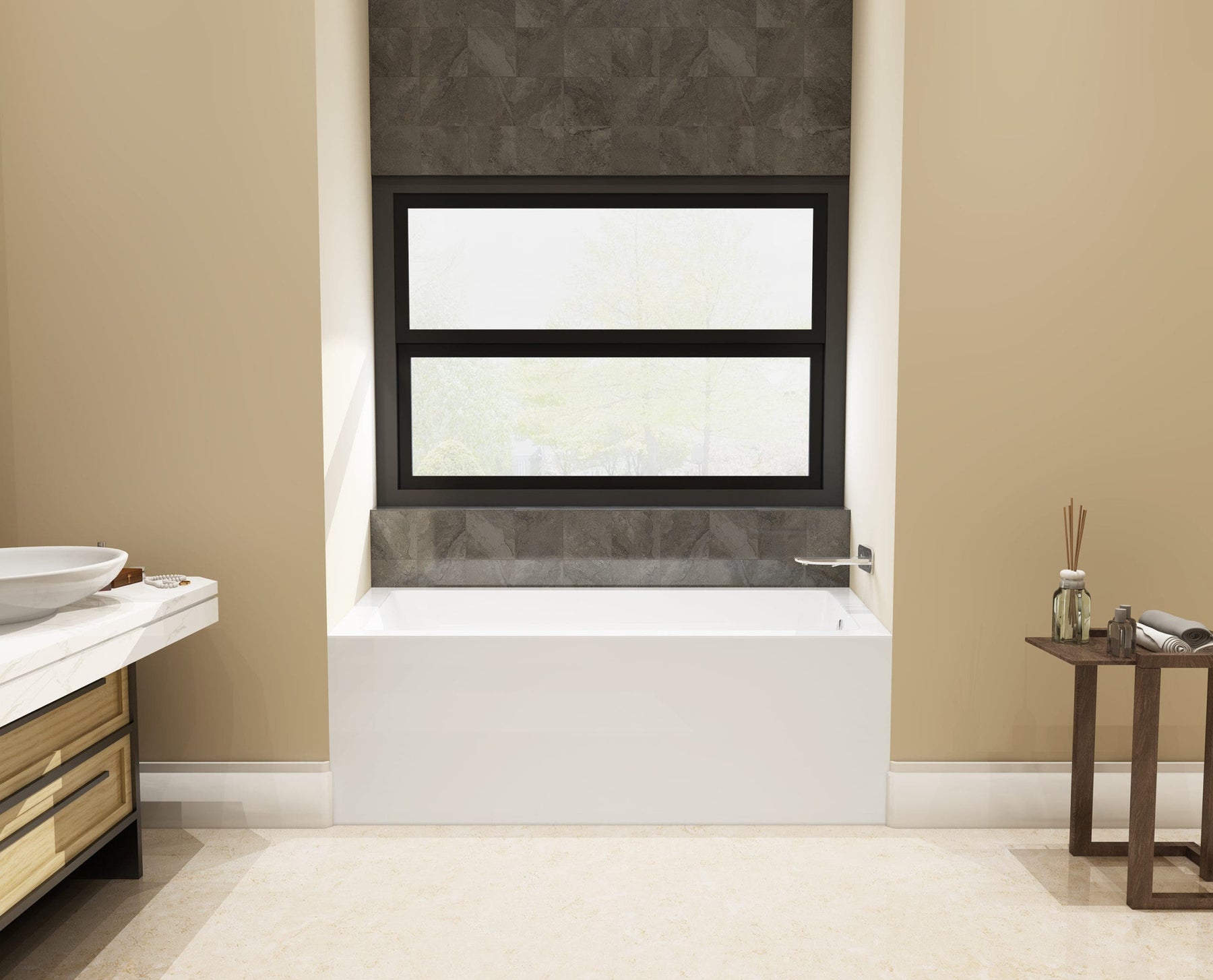 Scrub-a-Dub-Dub in the Aqua Eden Alcove Tub, VTAP603222R