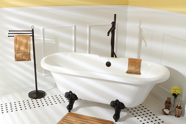 Add country chic touches to your bathroom