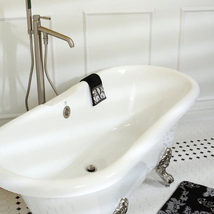 Relax and Revel in the Aqua Eden Clawfoot Tub, VTDS672924H8