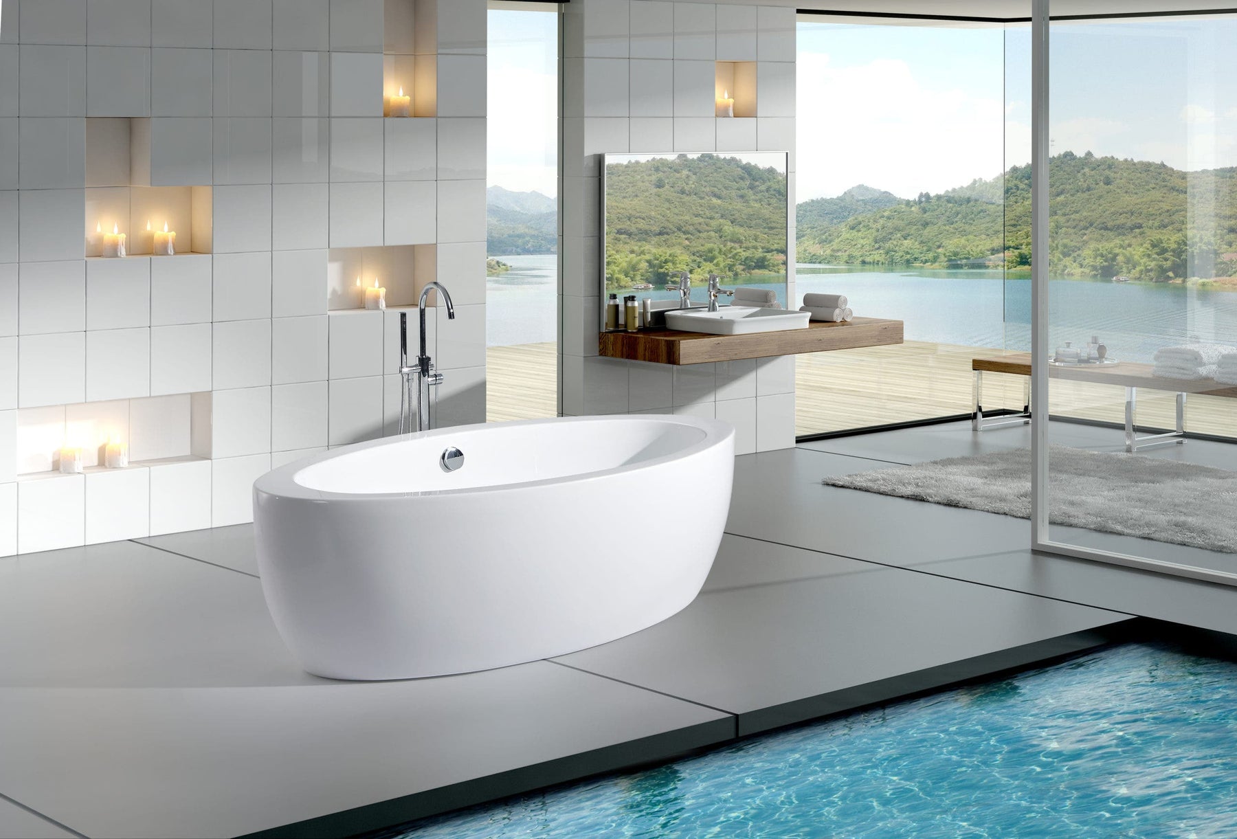 Turning your bathroom into a the ultimate spa experience.
