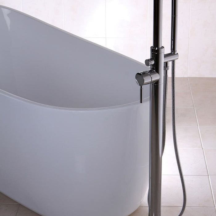 Tub Faucet Feature: KS8151DL-  Concord Floor Mount Tub Filler with Hand Shower