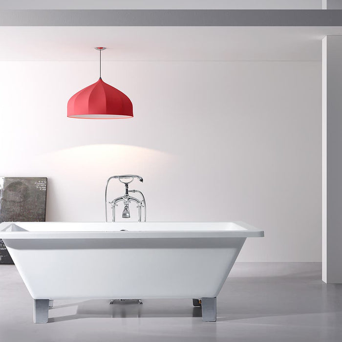 The Aqua Eden Square Tub is Your Bathroom's Central Hub, VTSQ713218A1