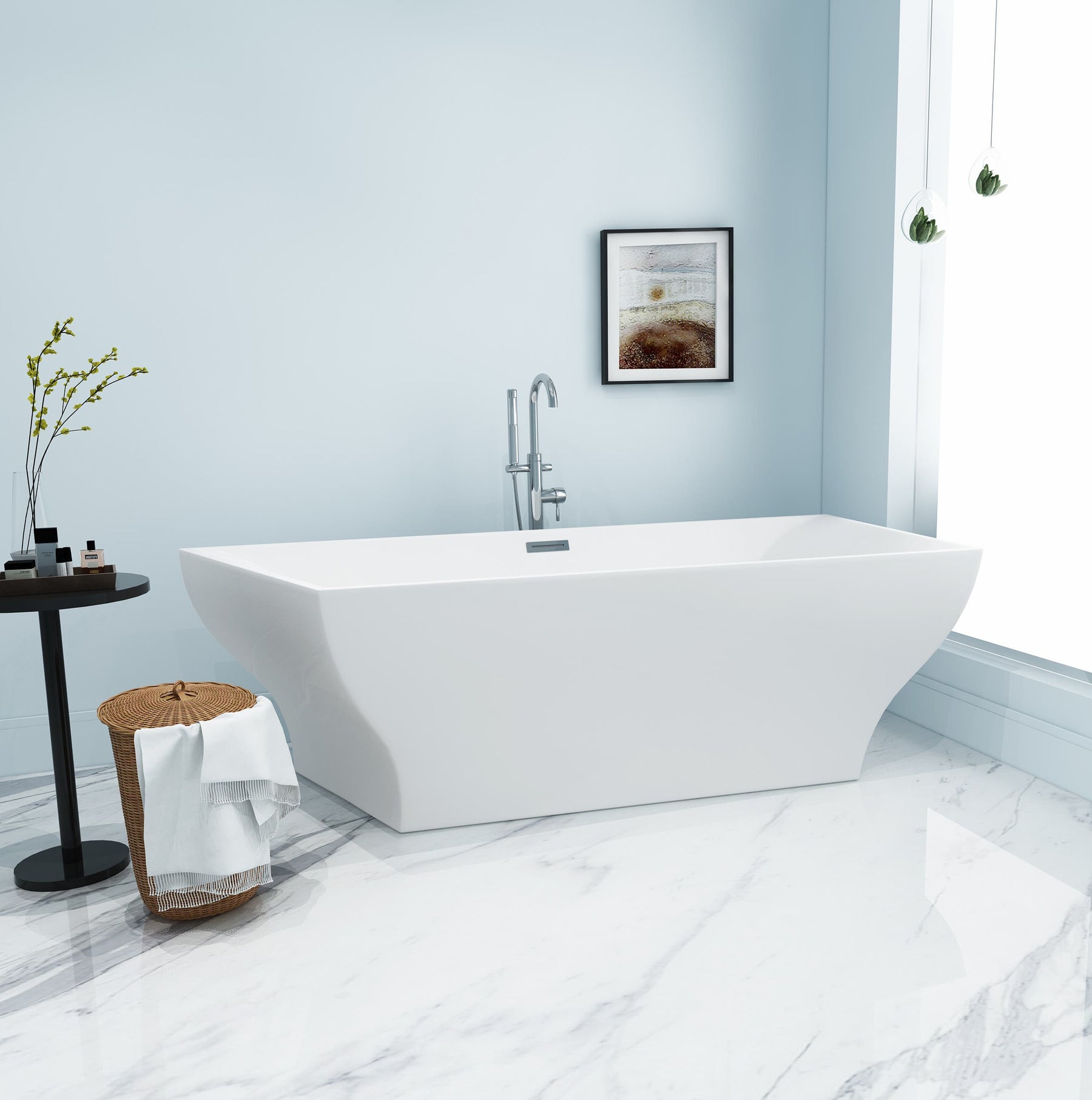 Put Your Feet Up and Scrub in the Aqua Eden Bathtub, VTSQ673223