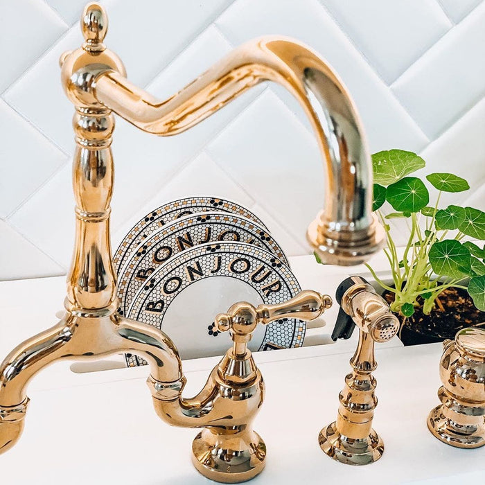 Best Finishes for Bridge Kitchen Faucets
