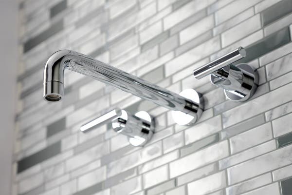 Polished Chrome Wall Mount Faucet, KS8021CML