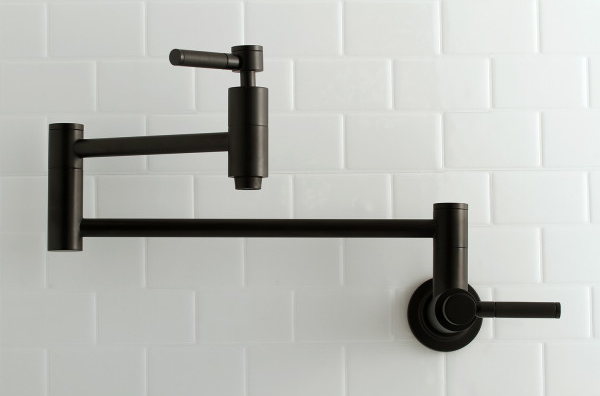 Matte Black Pot Filler Kitchen Faucet, KS8100DKL