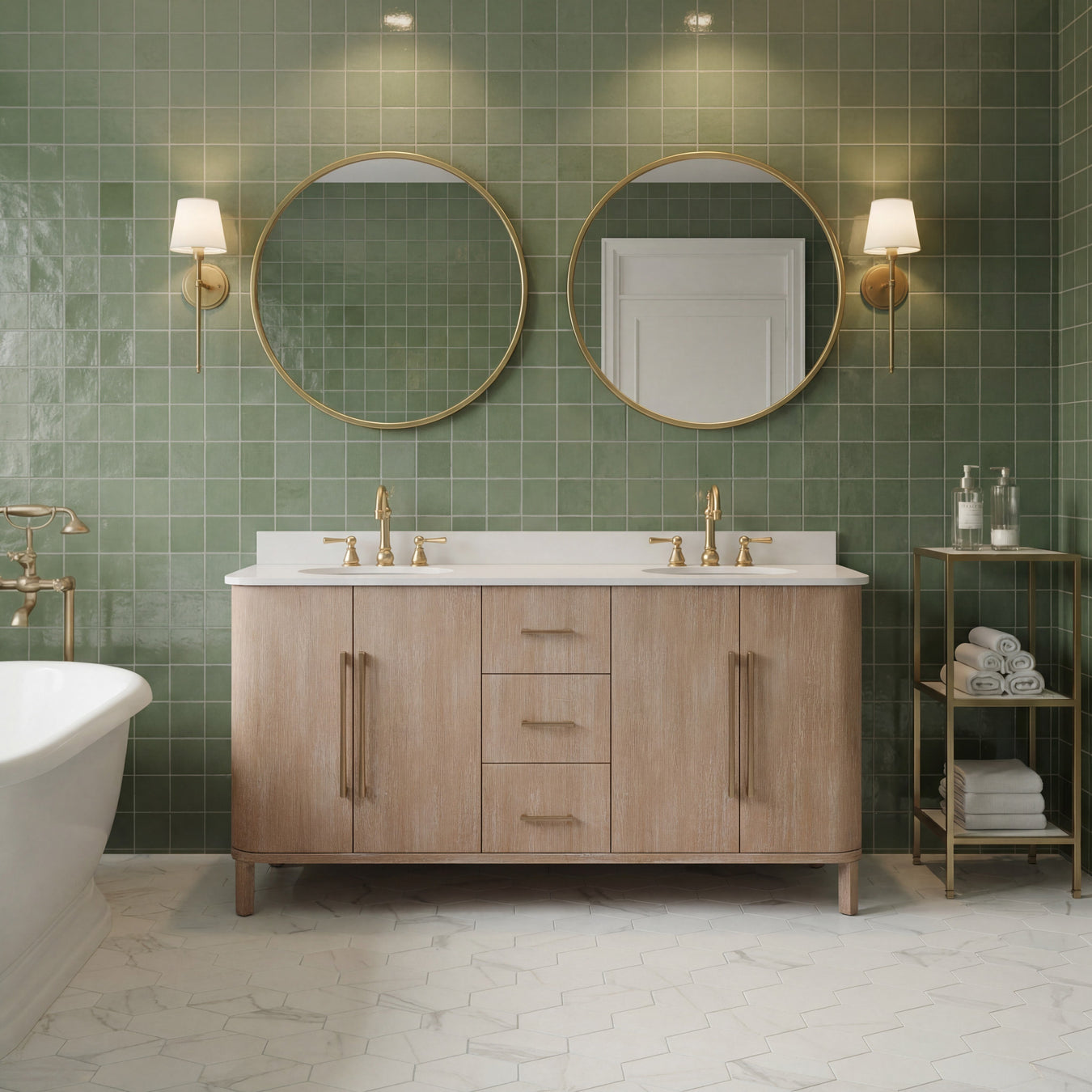 Double Sink Vanity