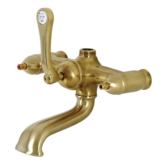 Kingston Heirloom ABT100-7 - Vintage Tub Faucet Body, Brushed Brass