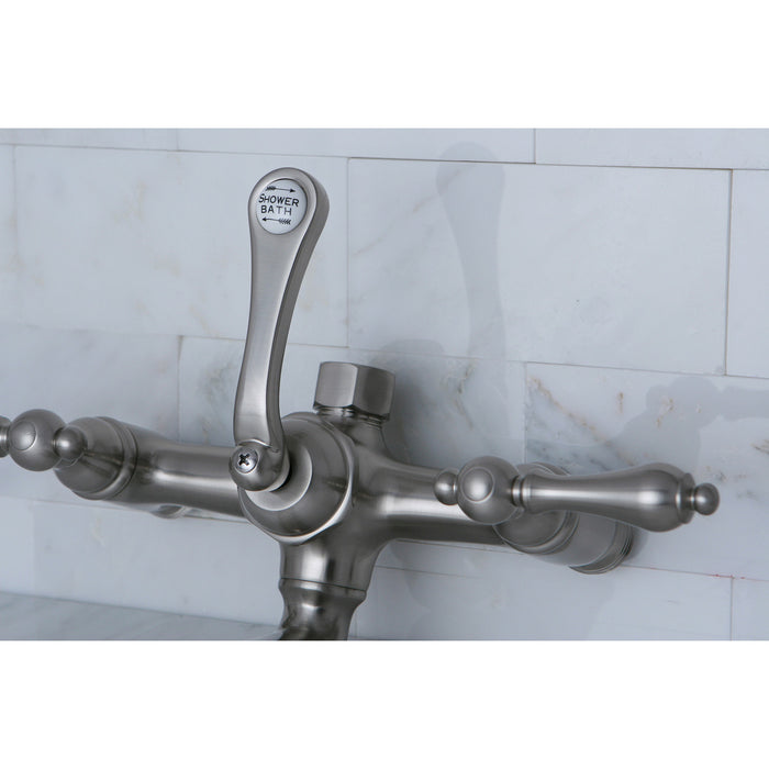 Kingston Heirloom ABT100-8 - Vintage Tub Faucet Body, Brushed Nickel