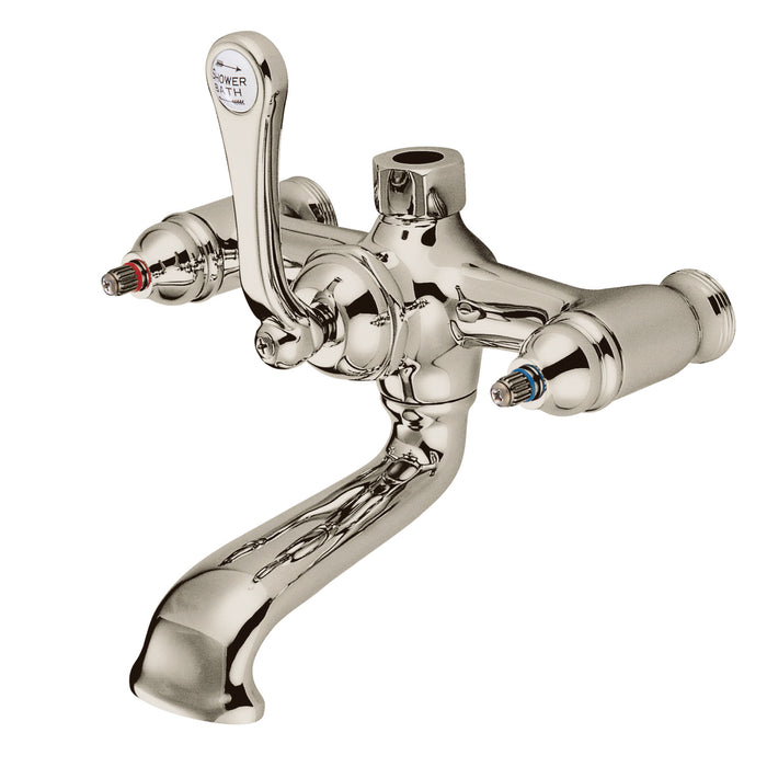 Kingston Heirloom ABT100-8 - Vintage Tub Faucet Body, Brushed Nickel