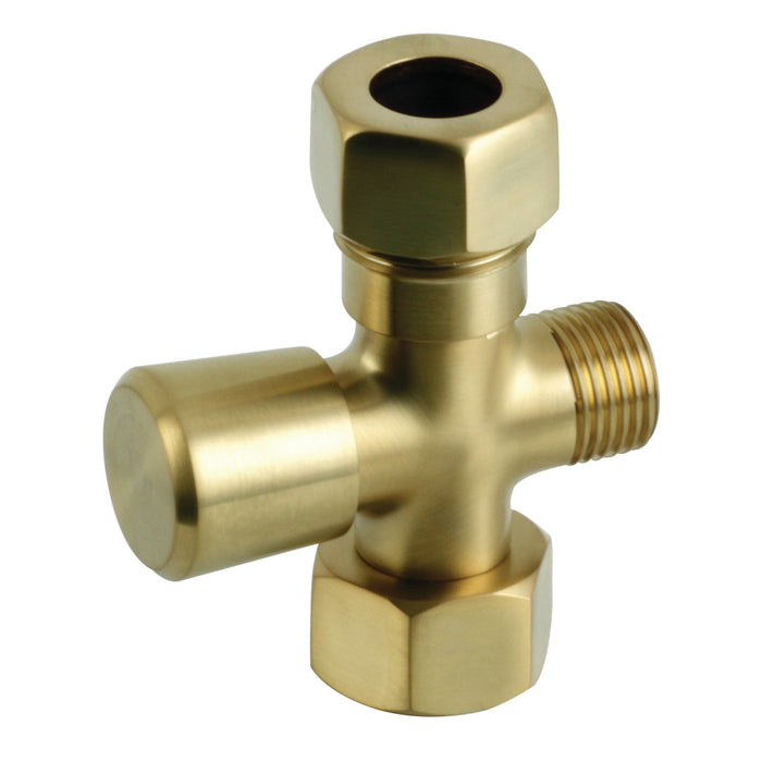 Kingston Vintage ABT1060-7 Shower Arm Diverter, Brushed Brass