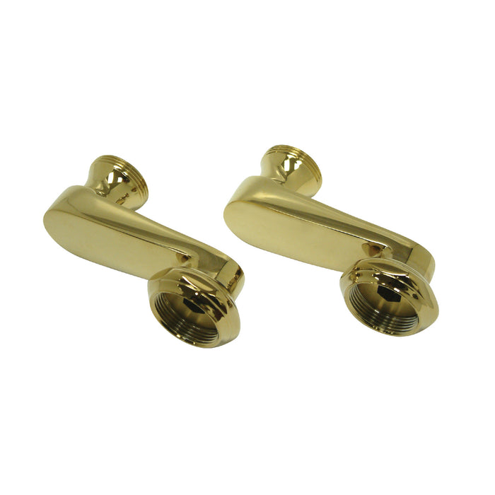 Kingston Vintage ABT135-2 Modified Swing Arms, Polished Brass