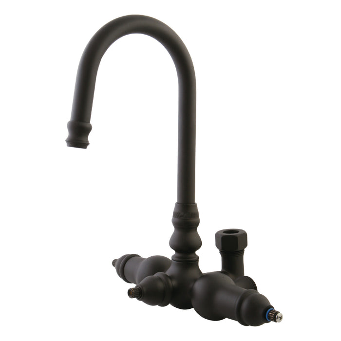 Kingston Heirloom ABT200-5 - Vintage Gooseneck Tub Faucet Body, Oil Rubbed Bronze