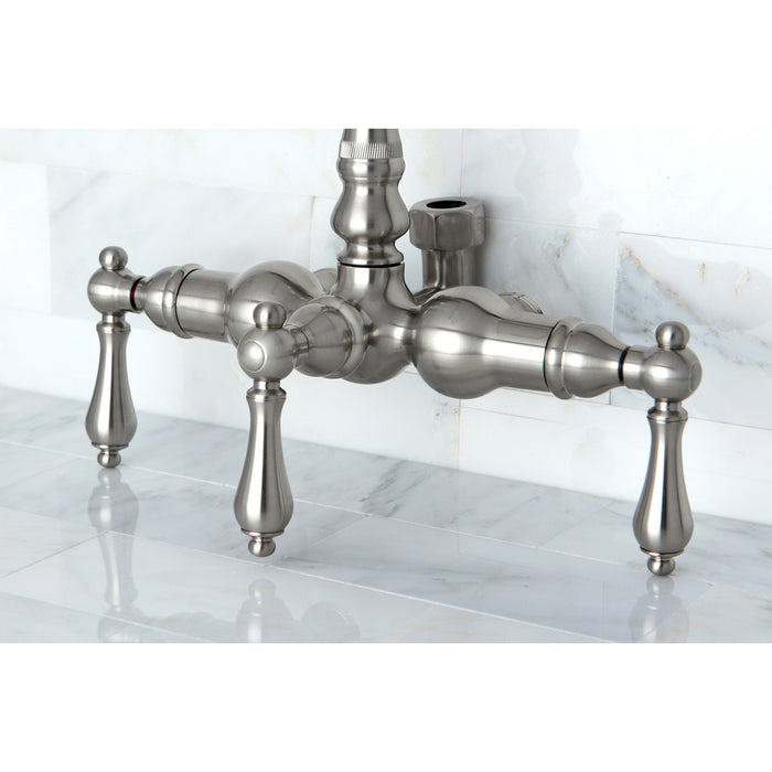 Kingston Heirloom ABT200-8 - Vintage Gooseneck Tub Faucet Body, Brushed Nickel