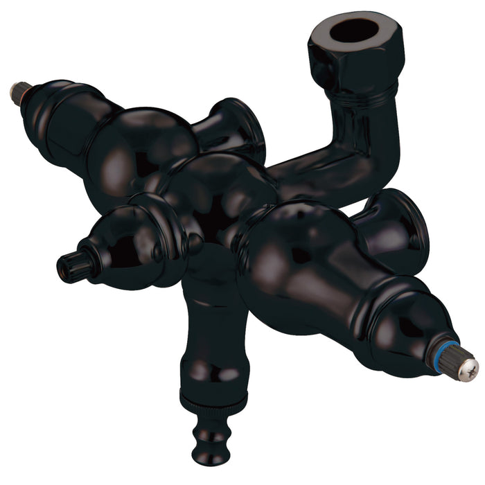 Kingston Heirloom ABT400-5 - Vintage Down Spout Tub Faucet Body, Oil Rubbed Bronze