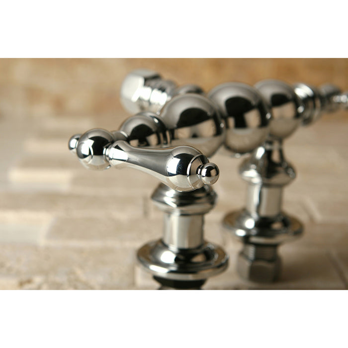 Kingston Vintage ABT700-1 Wall Mount Tub Faucet Body Only (10-Inch Body Length), Polished Chrome