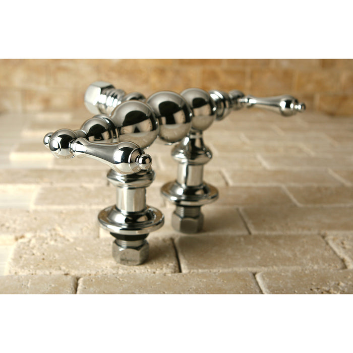 Kingston Vintage ABT700-1 Wall Mount Tub Faucet Body Only (10-Inch Body Length), Polished Chrome