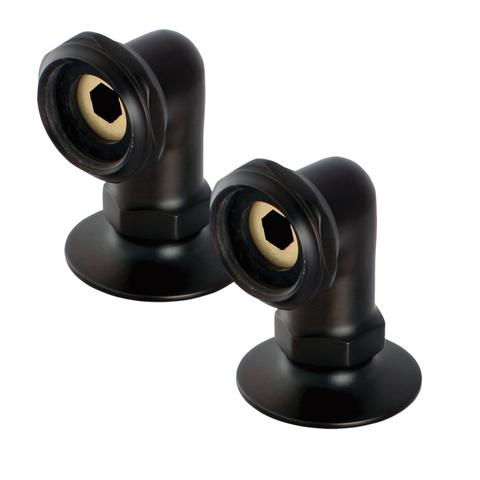 Kingston Aqua Vintage AE2RS5 2-Inch Deck Mount Tub Faucet Riser, Oil Rubbed Bronze