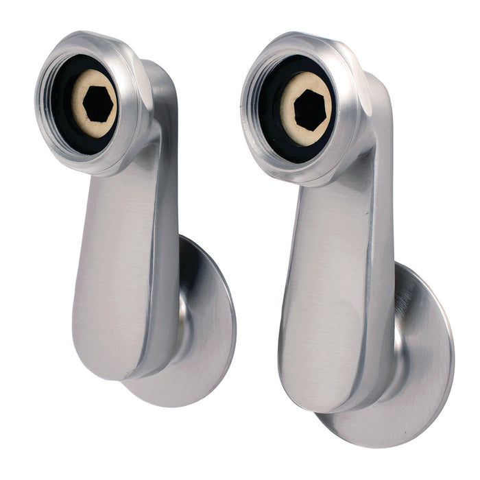 Kingston Vintage AE3SE8 Swivel Elbows for Wall Mount Tub Faucet, Brushed Nickel
