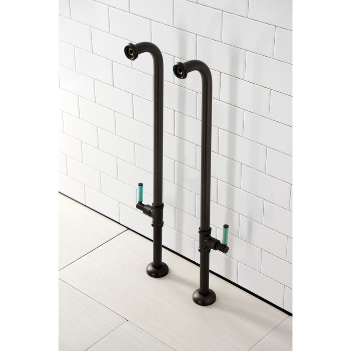 Kingston Concord AE810S5DKL Freestanding Tub Supply Line, Oil Rubbed Bronze
