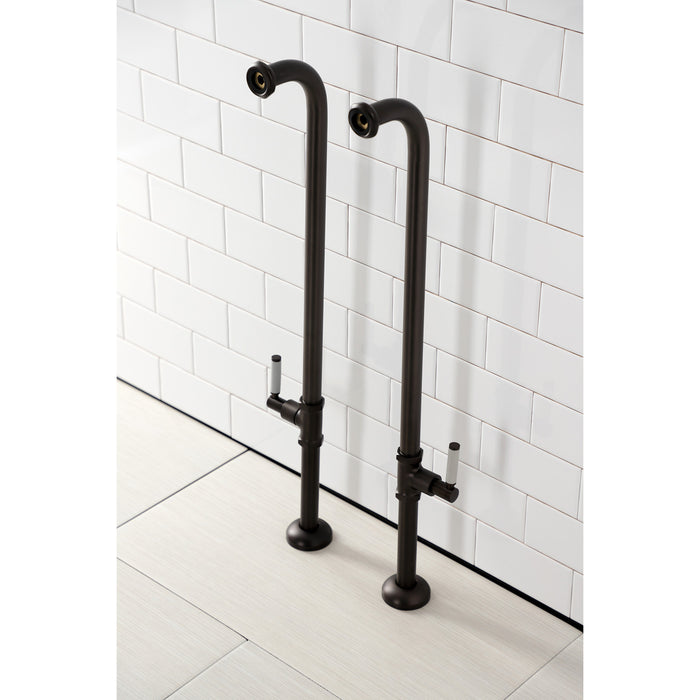 Kingston Concord AE810S5DKL Freestanding Tub Supply Line, Oil Rubbed Bronze