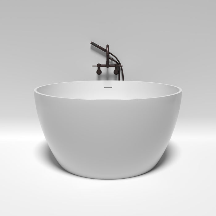 Kingston Sona AE8155DL - Concord Three-Handle 2-Hole Tub Wall Mount Clawfoot Tub Faucet with Hand Shower, Oil Rubbed Bronze