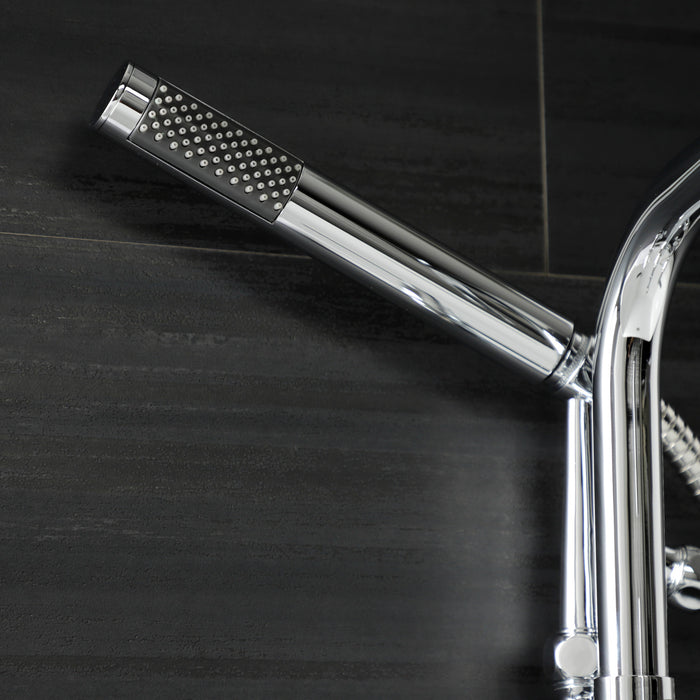 Kingston Sona AE8451DL - Concord Wall Mount Clawfoot Tub Faucet, Polished Chrome