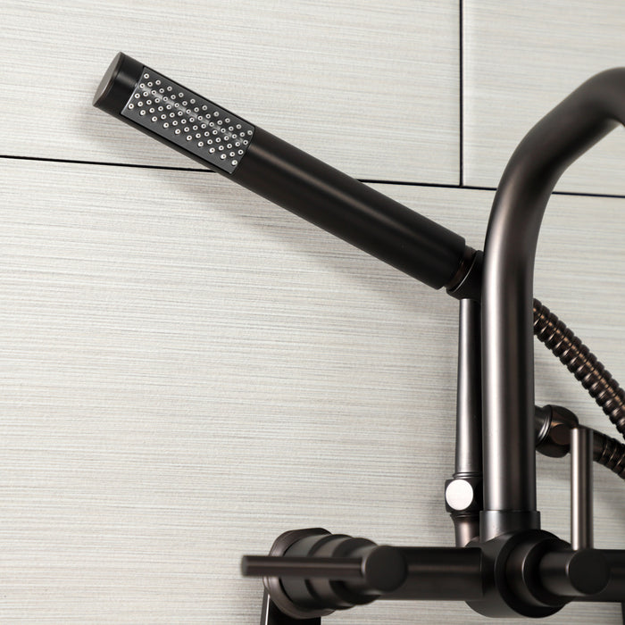 Kingston Sona AE8455DL - Concord Wall Mount Clawfoot Tub Faucet, Oil Rubbed Bronze