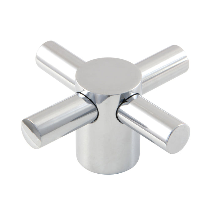 Kingston Concord AEDX1 Brass Cross Handle, Polished Chrome