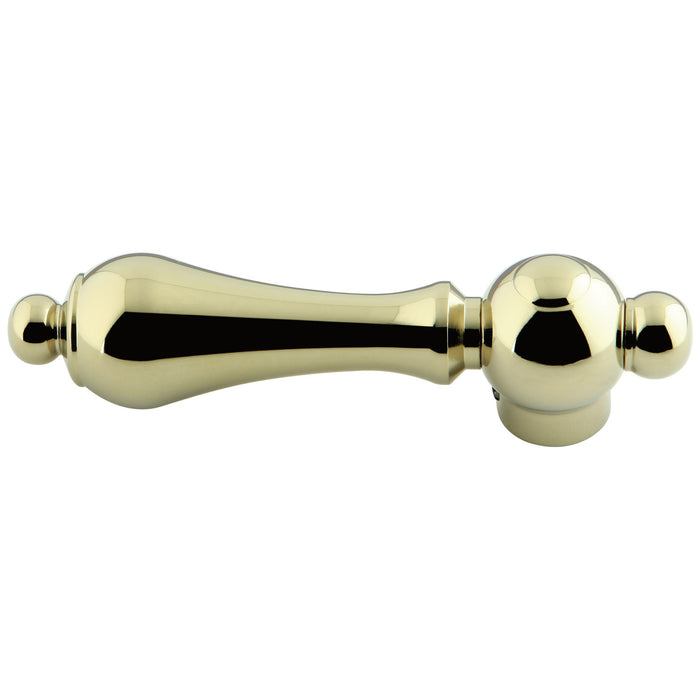 Kingston Aqua Vintage AEML2 Brass Lever Handle, Polished Brass