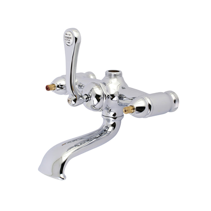 Kingston Vintage AET100-1 7-inch Tub Faucet Body Only (without Handle), Polished Chrome