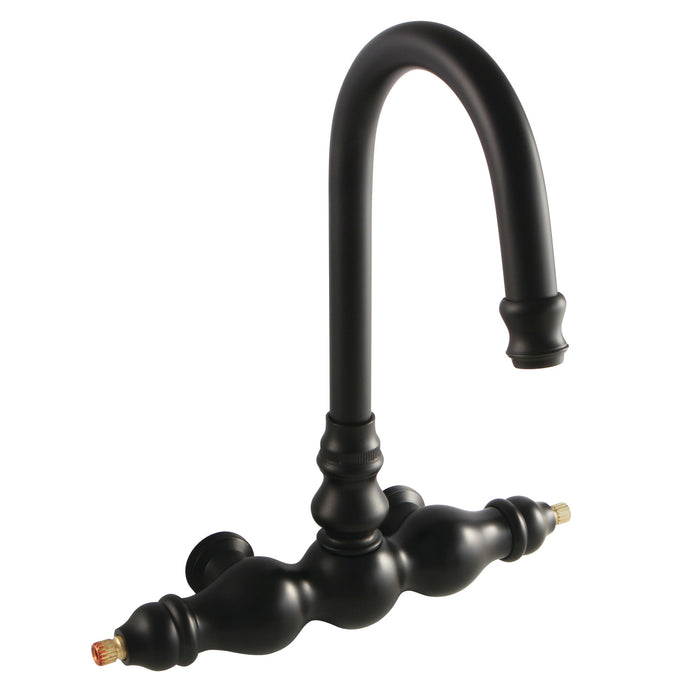 Kingston Heirloom AET300-0 - Aqua Vintage 3-3/8 inch Tub Faucet Body Only (without Handle), Matte Black