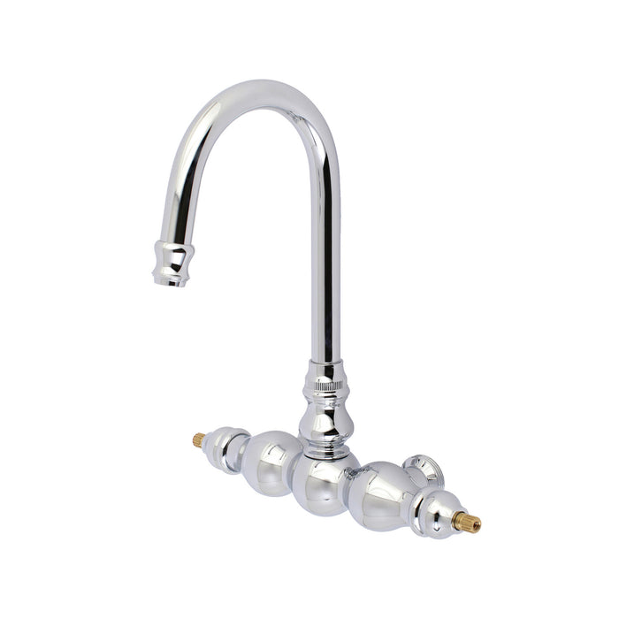 Kingston Heirloom AET300-1 - Aqua Vintage 3-3/8 inch Tub Faucet Body Only (without Handle), Polished Chrome