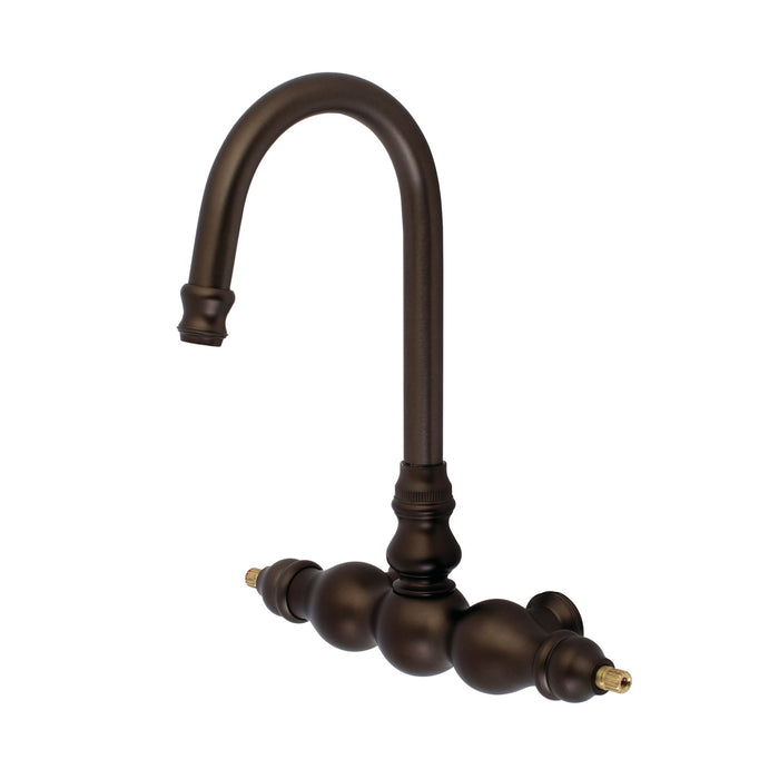 Kingston Heirloom AET300-5 - Aqua Vintage 3-3/8 inch Tub Faucet Body Only (without Handle), Oil Rubbed Bronze