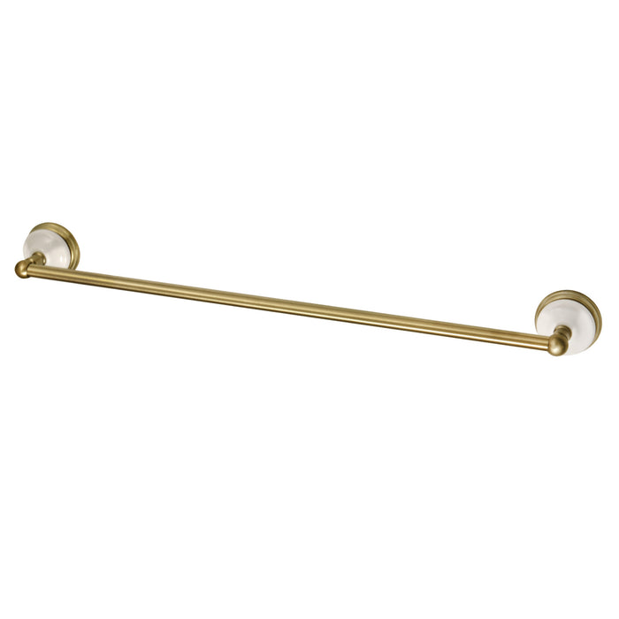 Kingston Heirloom BA1111BB - Victorian 24-Inch Single Towel Bar, Brushed Brass