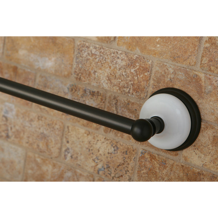 Kingston Heirloom BA1111ORB - Victorian 24-Inch Single Towel Bar, Oil Rubbed Bronze