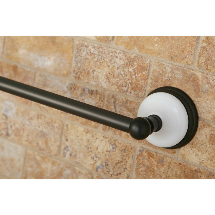 Kingston Heirloom BA1111ORB - Victorian 24-Inch Single Towel Bar, Oil Rubbed Bronze