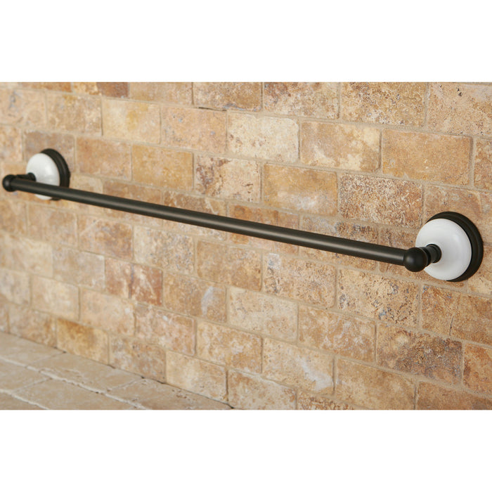 Kingston Heirloom BA1111ORB - Victorian 24-Inch Single Towel Bar, Oil Rubbed Bronze