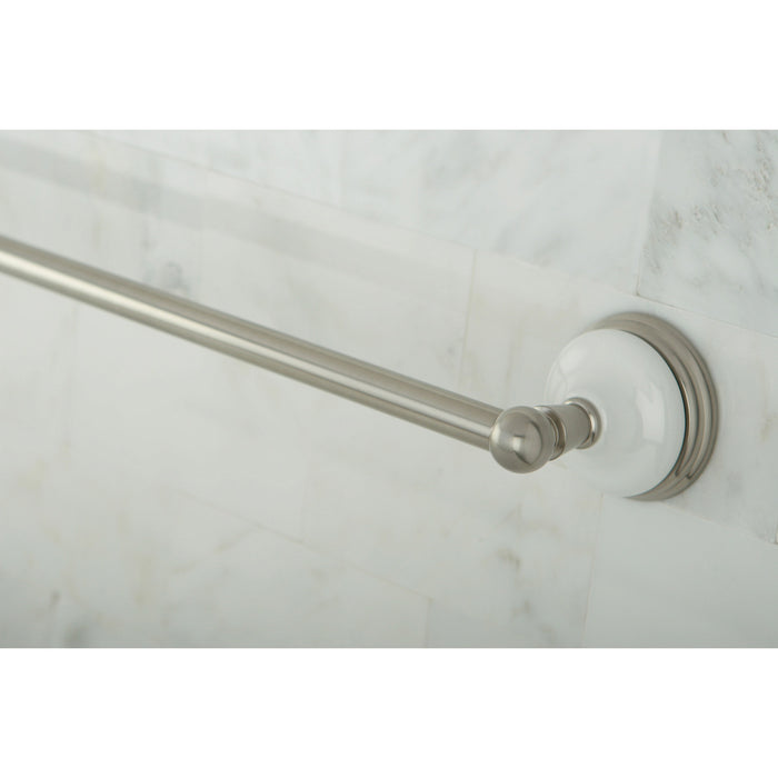 Victorian BA1111SN 24-Inch Single Towel Bar, Brushed Nickel