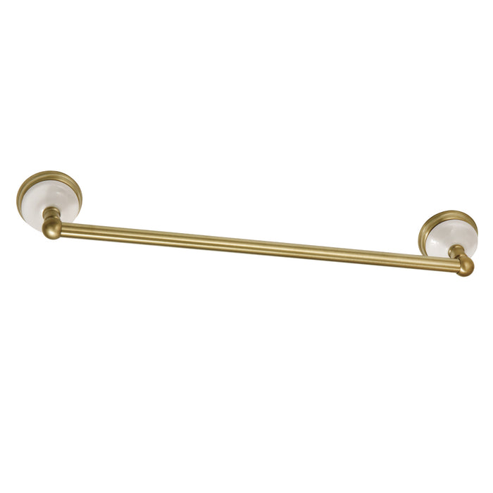 Kingston Heirloom BA1112BB - Victorian 18-Inch Single Towel Bar, Brushed Brass