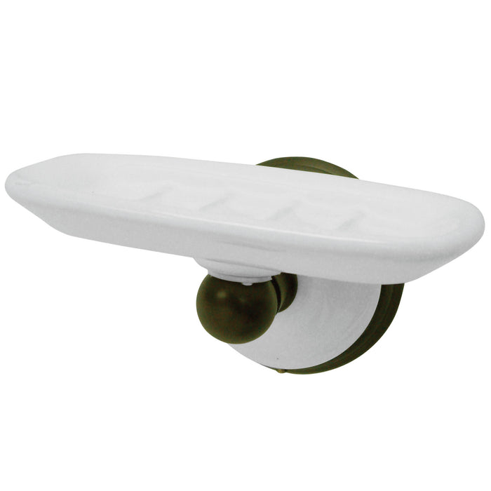 Kingston Heirloom BA1115ORB - Victorian Wall-Mount Soap Dish Holder, Oil Rubbed Bronze