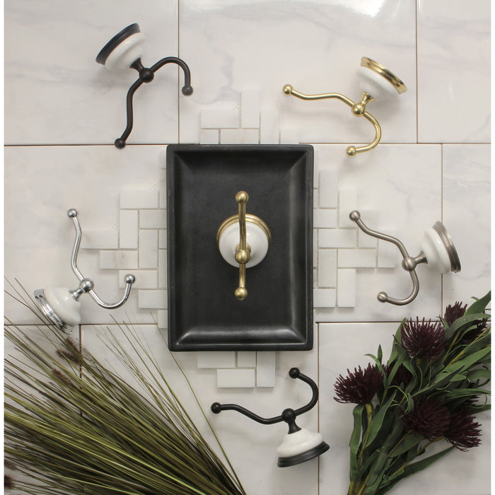 Kingston Heirloom BA1117BB - Victorian Robe Hook, Brushed Brass