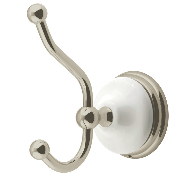 Kingston Heirloom BA1117SN - Victorian Robe Hook, Brushed Nickel