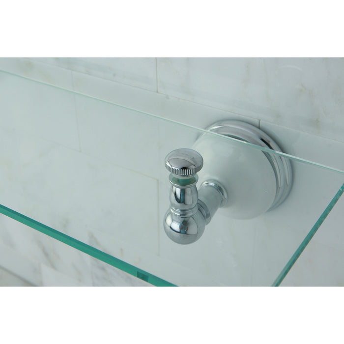 Kingston Heirloom BA1119C - Victorian Glass Shelf, Polished Chrome