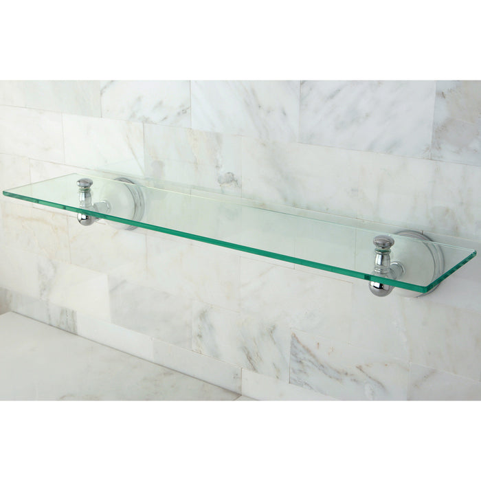 Kingston Heirloom BA1119C - Victorian Glass Shelf, Polished Chrome