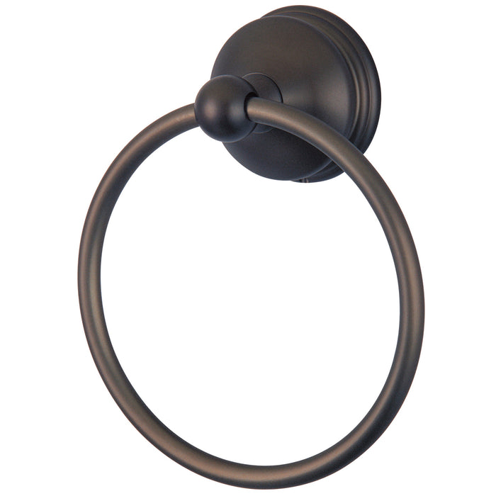 Kingston Heirloom BA1164ORB - Vintage 6-Inch Towel Ring, Oil Rubbed Bronze